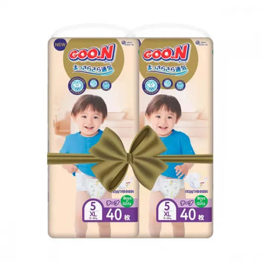 Підгузки Goo.N Premium Soft Розмір 5XL, 12-20 кг 80 од (863226-2)