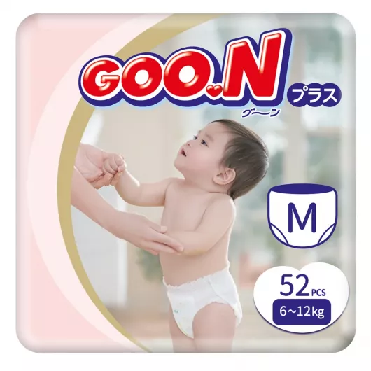 Трусики-підгузки Goo.N Plus Розмір M, 6-12 кг 52 од (21001085)